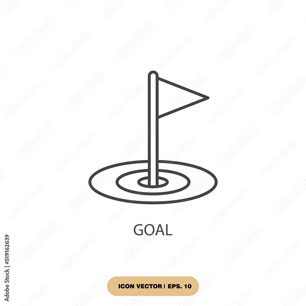 goal icons symbol vector elements for infographic web goal icons symbol vector elements for infographic web