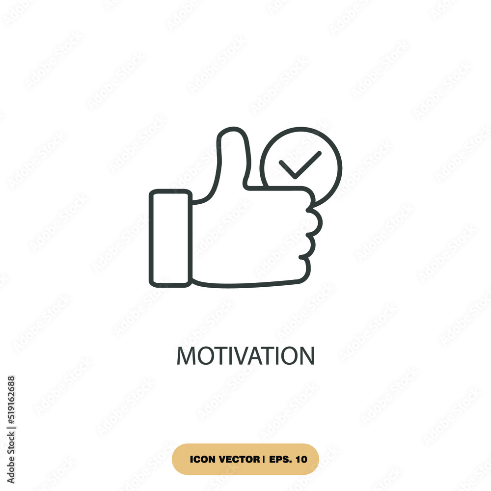 motivation icons symbol vector elements for infographic web motivation icons symbol vector elements for infographic web
