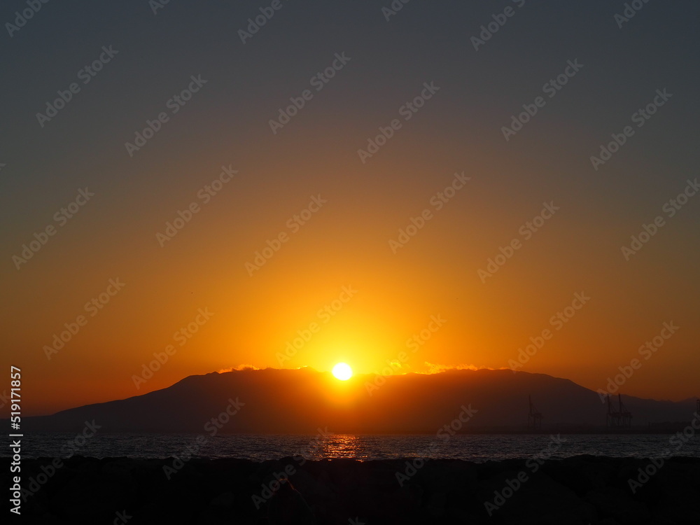 Fototapeta premium Sunset in the mountains