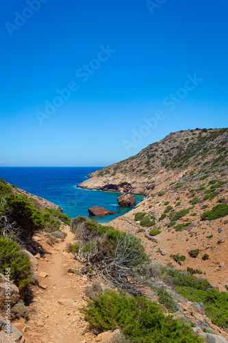Olympia shipwreck of Amorgos island in Cyclades  Greece