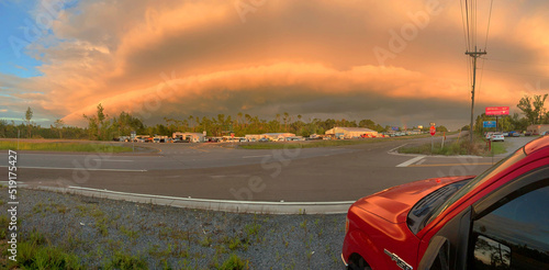 Photography Tropical Storm Marco- photo taken south of Jackson, MS on highway 49 on August 2