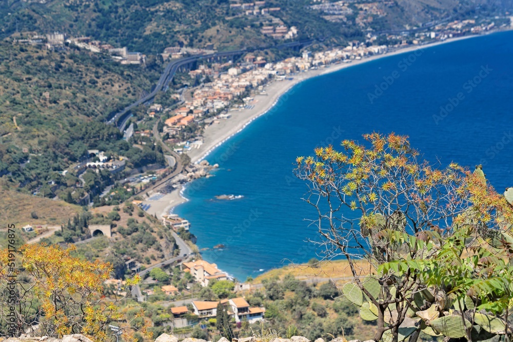 Sea near Taormina