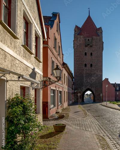 Barth an old town on the Bodden in Germany