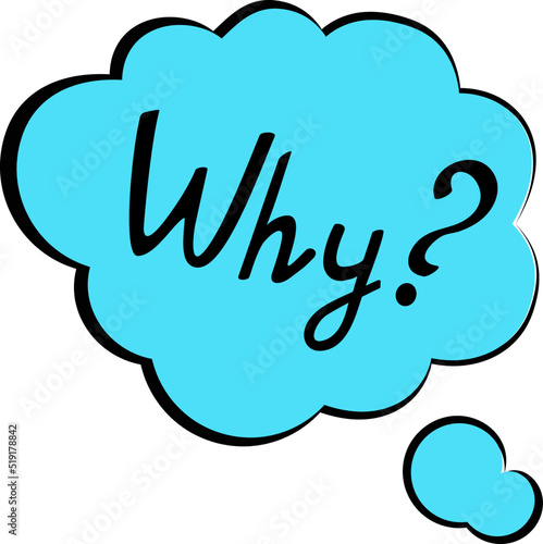 A hand-drawn speech bubble isolated on a white background.An element of a set of doodles. Vector illustration.The image of the dialogue in bright colors. Thoughts, communication, comments.