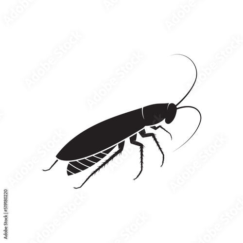 Cockroach logo vector template
