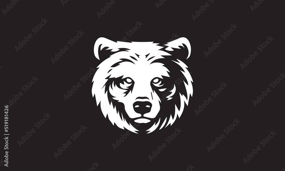 Angry and serious bears vector illustration 2