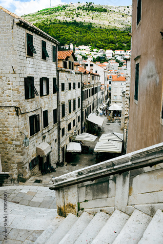 Jesuit Staircase in Dubrovnik photo