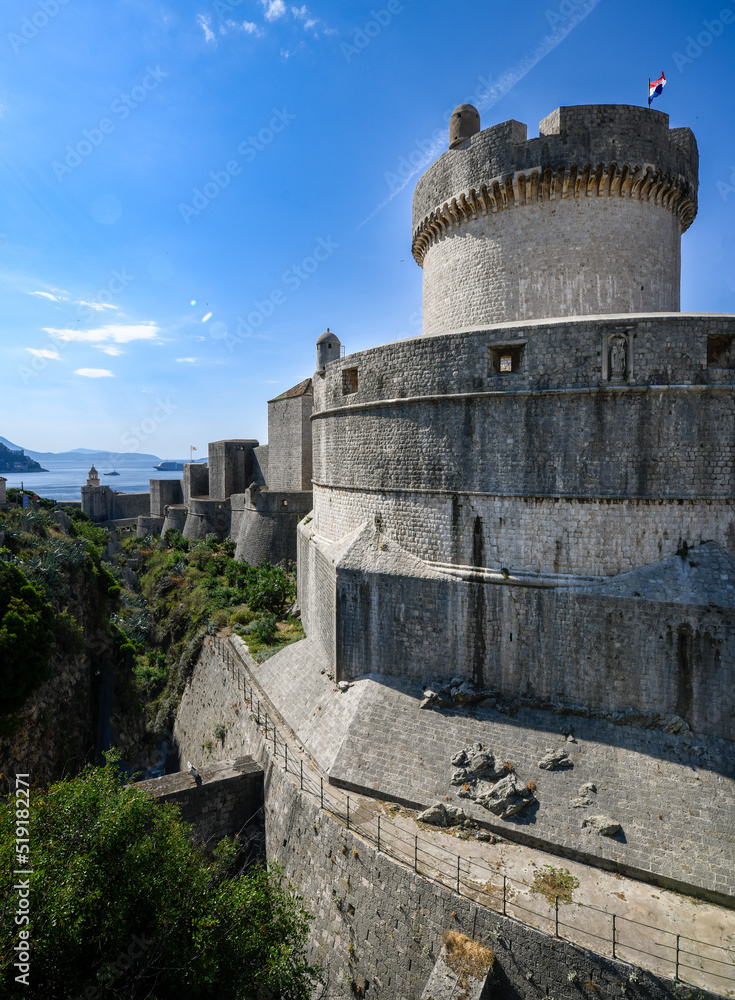 Minčeta Tower in Dubrovnik Minčeta Tower in Dubrovnik