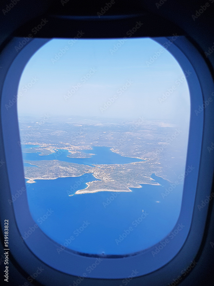 La Croatie, vue du ciel	