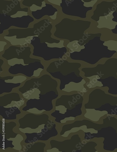  Military camouflage vector modern template, urban texture. Disguise.