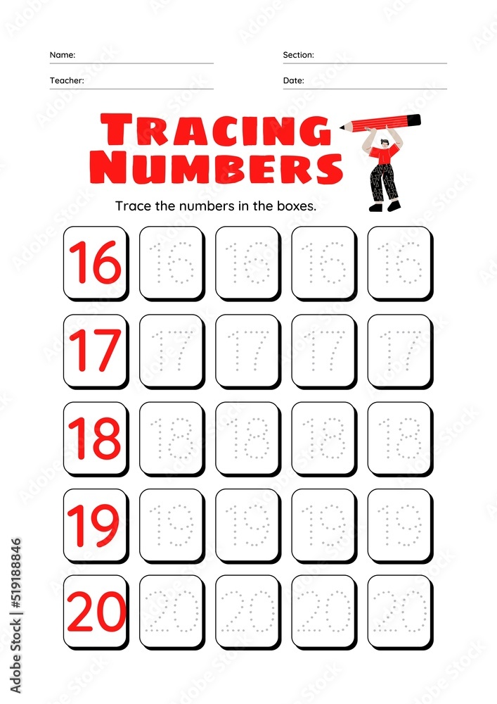 High Resolution Kids Counting Practise Study Material, Number Tracing Homework Set for Kindergarten and Preschool Kids. High Resolution Kids Counting Practise Study Material, Number Tracing Homework Set for Kindergarten and Preschool Kids.