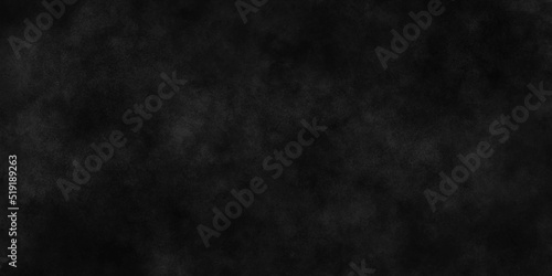 Abstract background with dark black cement concrete wall background texture for show or advertise or promote product and content . Concrete Art Rough Stylized Texture . paper texture design .