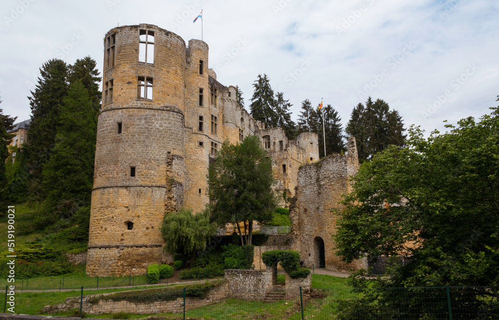 Castle of Beaufort in Luxembourg. Castle of Beaufort in Luxembourg.