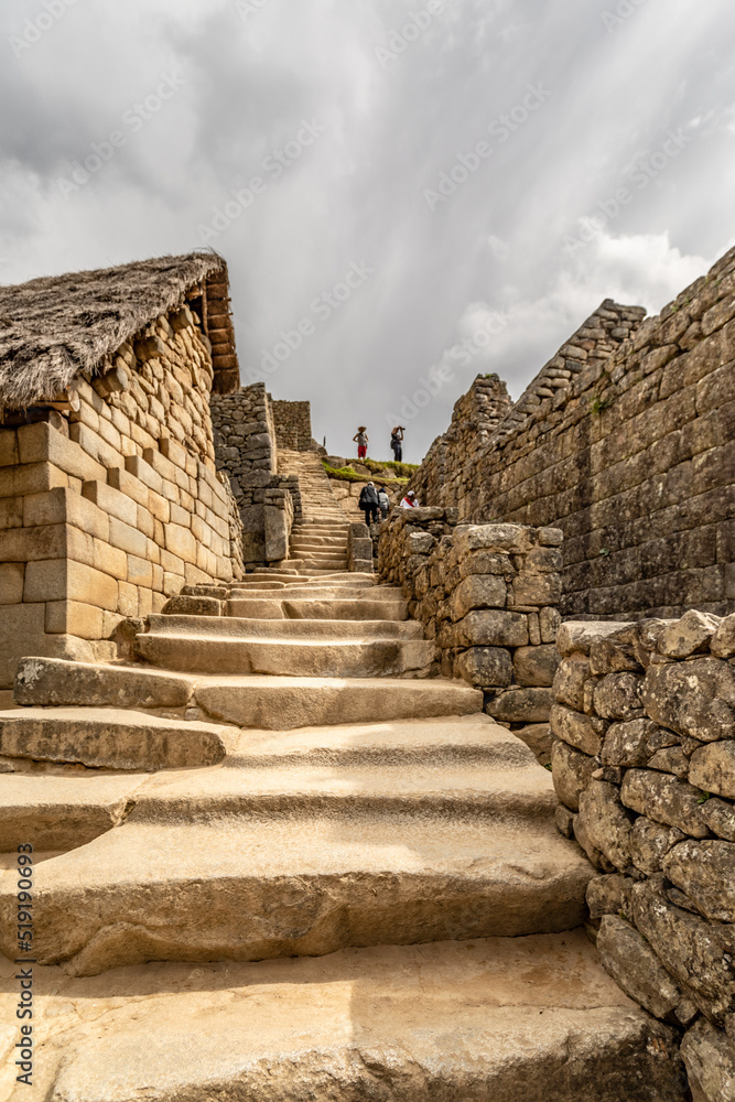 Fototapeta premium Machu Picchu is the most outstanding Inca archaeological site due to its creative urban design