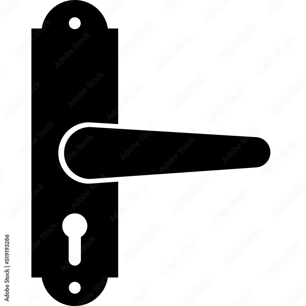Door handle icon