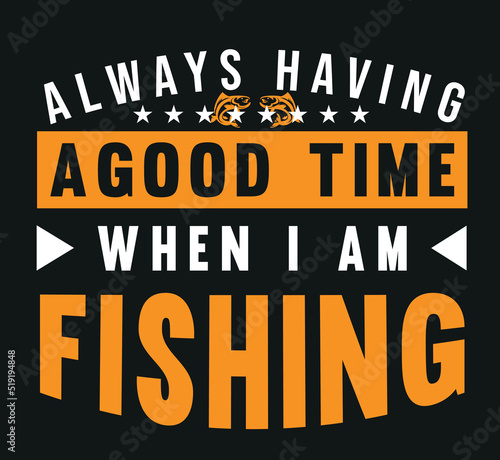 Fishing lover t-shirt, | vacation mood | men and women t -shirt | Fishing quotes