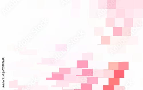 Light Red vector template with rhombus.