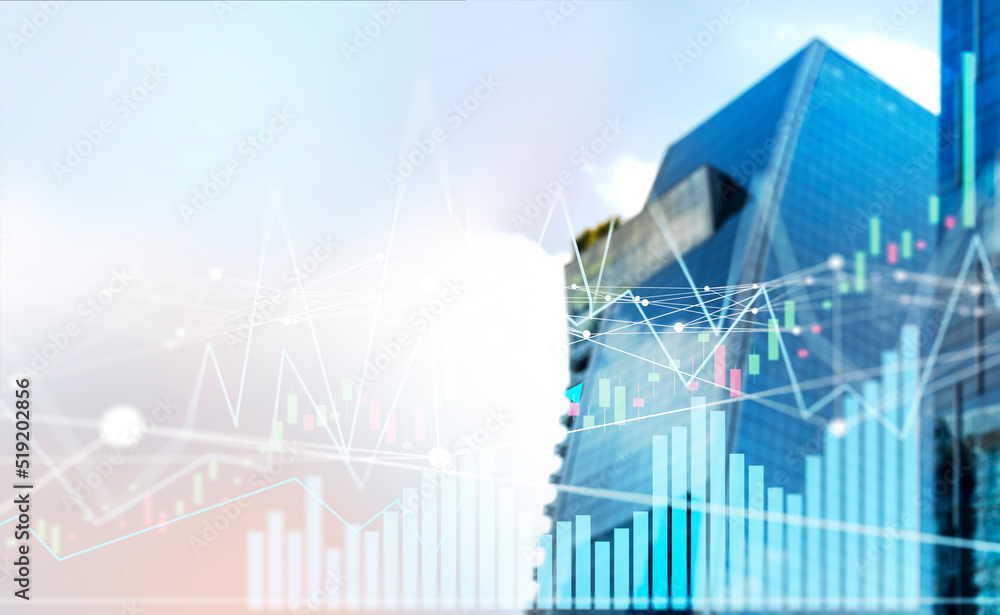 world concept of investment finance the financial center of the country,stock chart movement world concept of investment finance the financial center of the country,stock chart movement