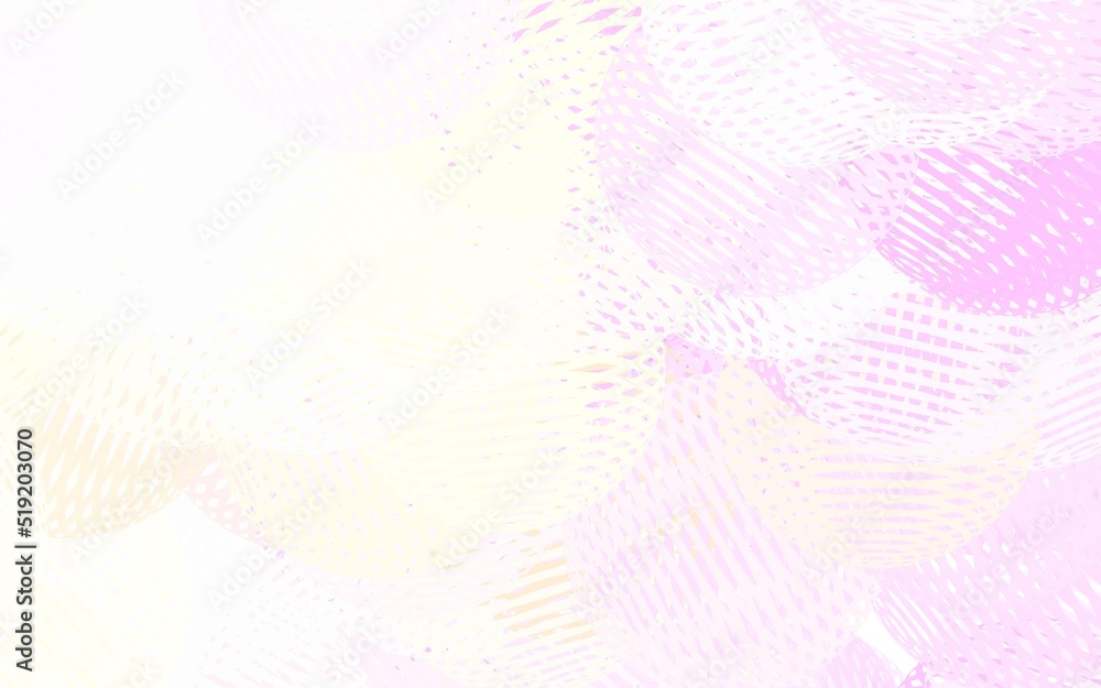 Light Pink, Yellow vector pattern with random forms. Light Pink, Yellow vector pattern with random forms.