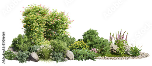 Valokuva Cutout flowerbed