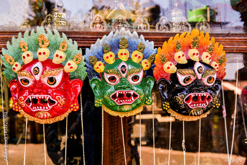 carnival masks photo