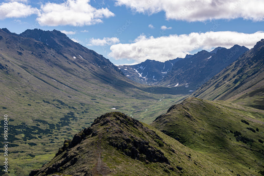 Fototapeta premium mountains and rolling hills