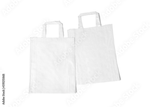 two tote bags for mockup needs with front position