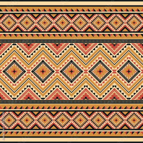tribal stripes Seamless. Aztec geometric background can be used in textile design, web design for clothing, jewelry, decorative paper, wrapping, envelopes; backpack, wallpaper, ceramic