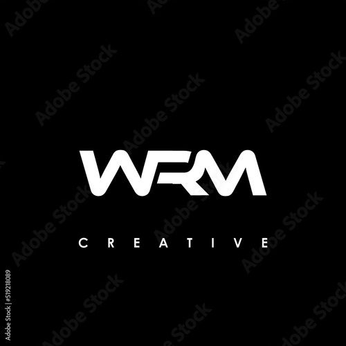 WRM Letter Initial Logo Design Template Vector Illustration photo