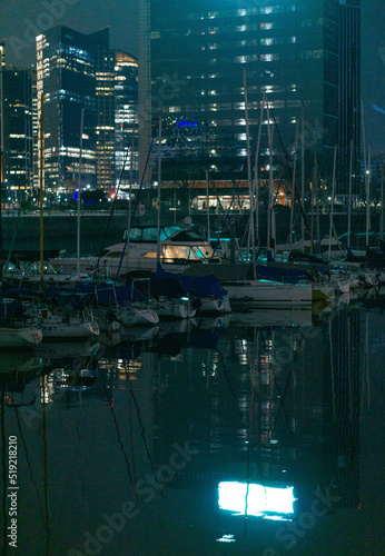 Photography night photography puerto madero Buenos Aires, Argentina