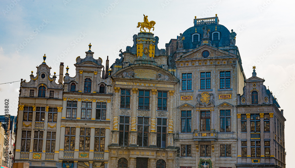 Fototapeta premium Vues de la Grand-Place de Bruxelles