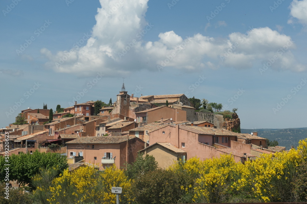 Village de Roussillon en Provence