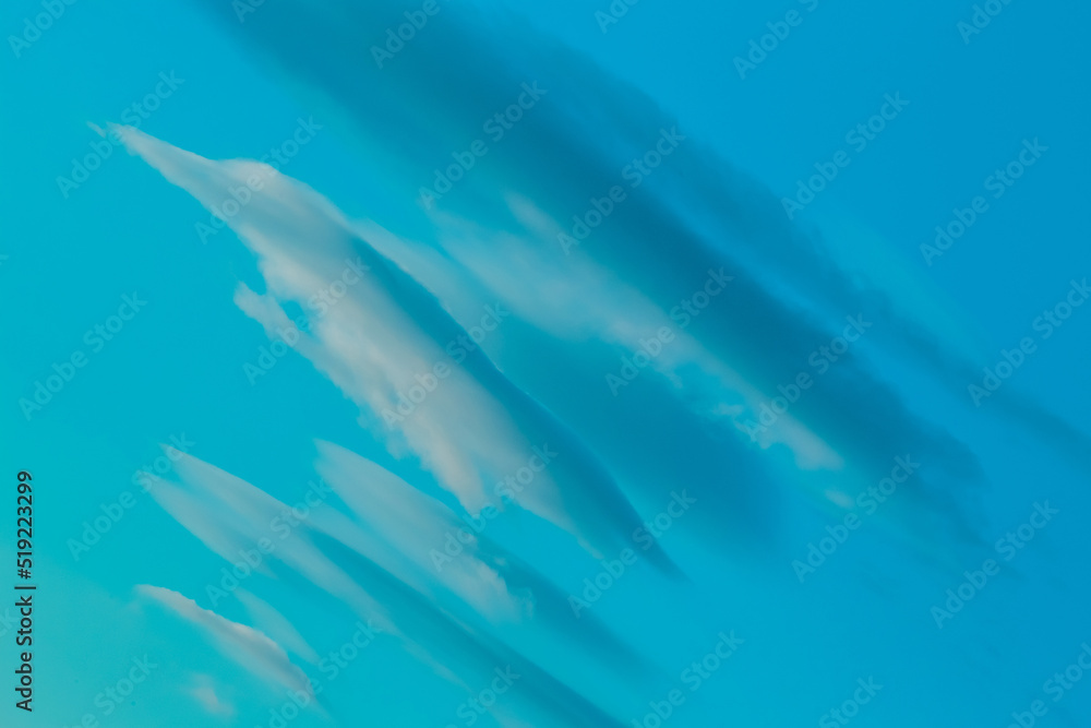 Obraz premium Sky nature lenticular cloud landscape blue color weather outdoor natural