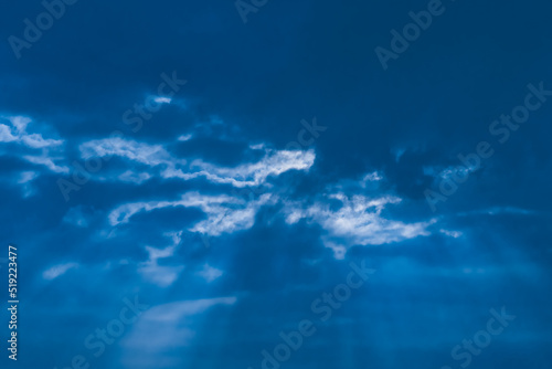 Light sky sunlight sunbeam nature rays background blue landscape cloud