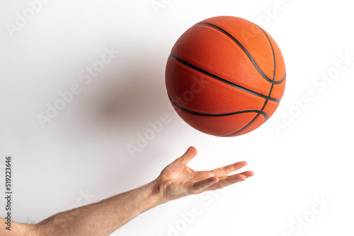 Tossing A Basketball © Garrett