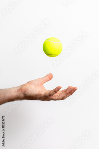 Tennis Ball Toss © Garrett
