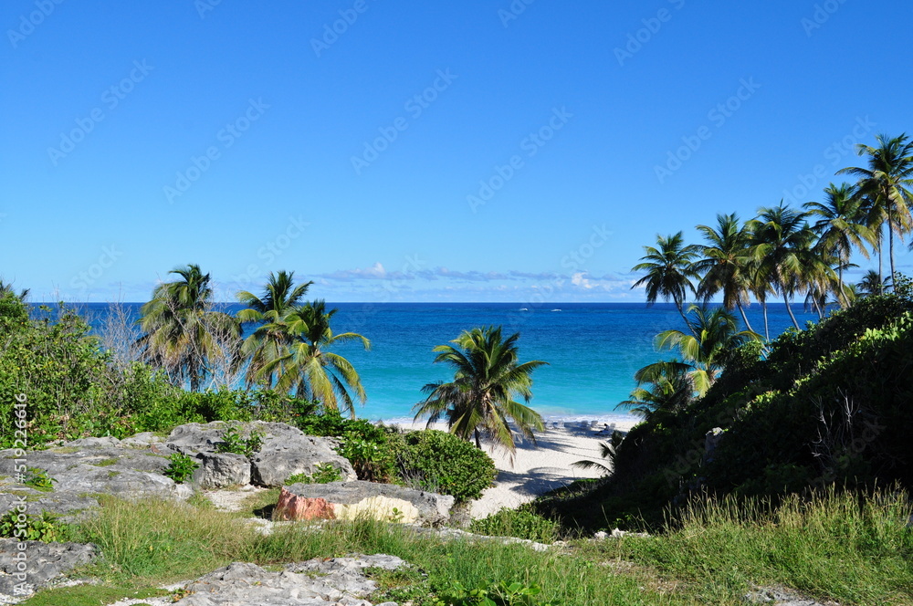 Bottom Bay Barbados - Beach in the Carribean Bottom Bay Barbados - Beach in the Carribean