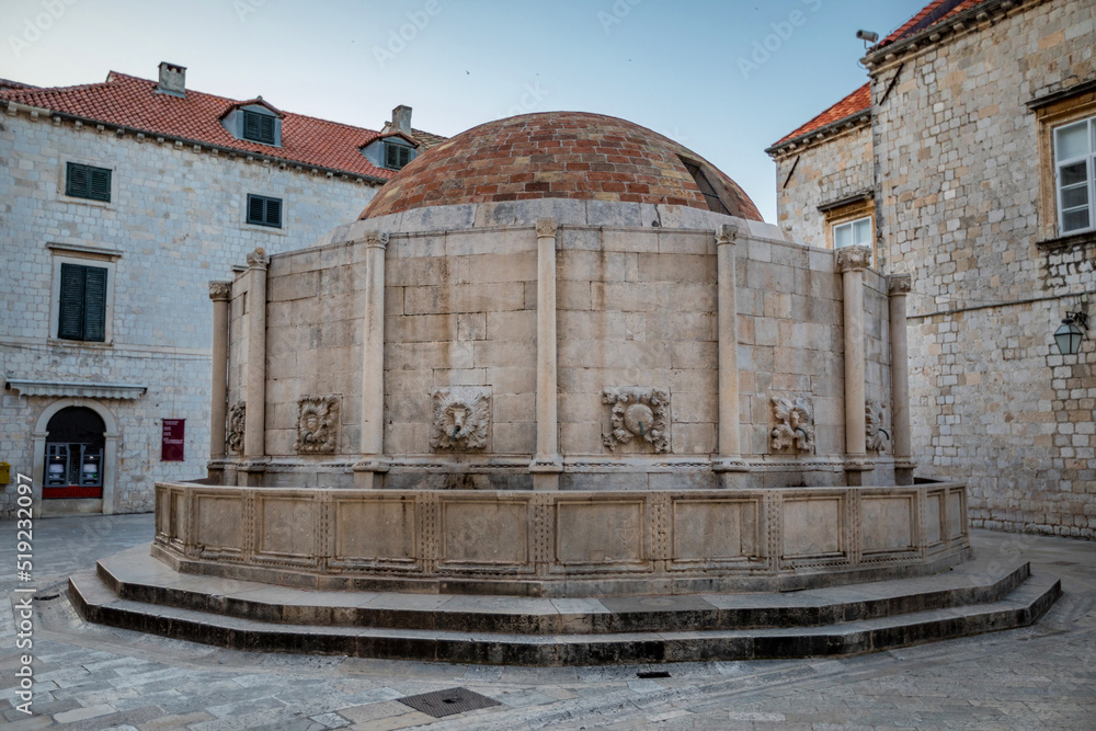 Fototapeta premium Onofrio's Fountain Dubrovnik