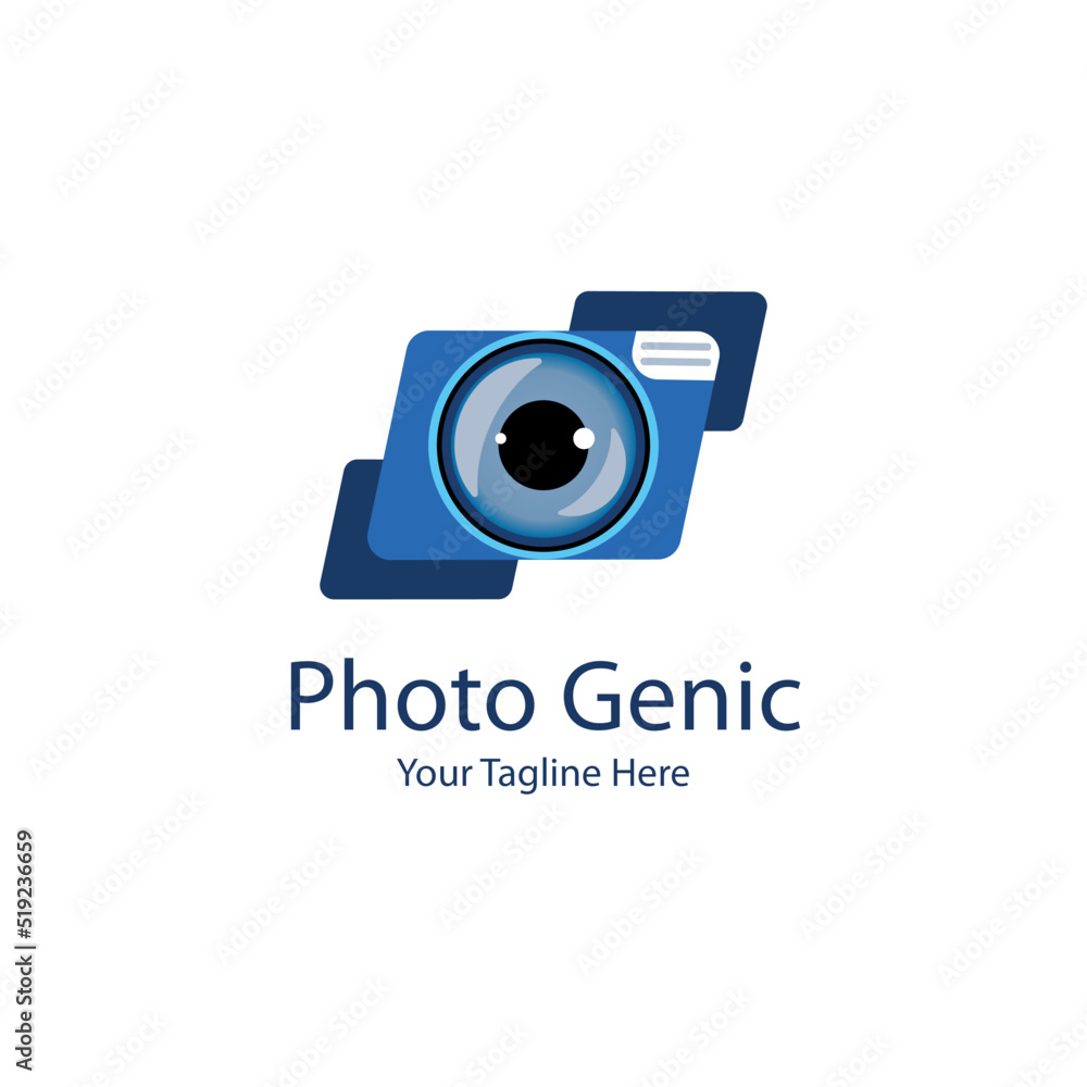 Eyes Camera photo genic studio logo design template for brand or company and other Eyes Camera photo genic studio logo design template for brand or company and other