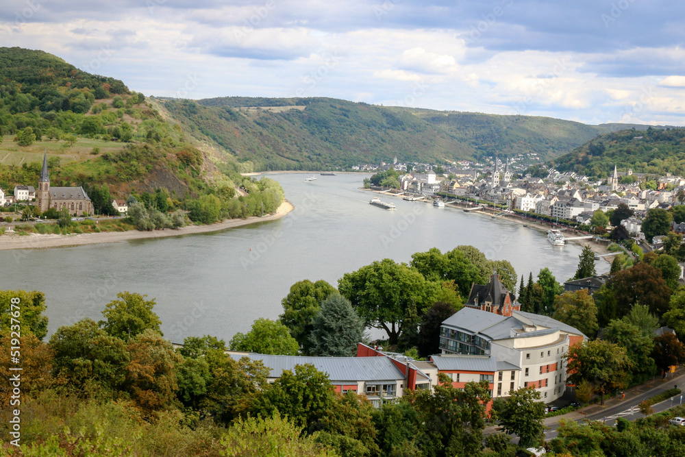 Views just outside the town of Boppard, Germany