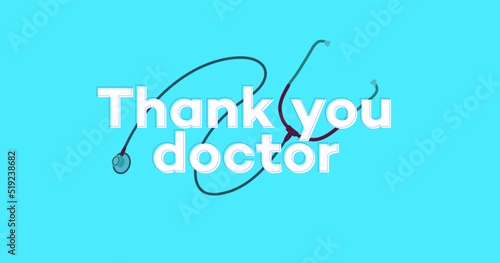 Thank you doctors and nurses, medical staff, disinfectors, immunologists, virologists, epidemiologists. Doctor is a hero. Novel coronavirus 2019-nCoV. Coronavirus concept illustration. Virus Infection