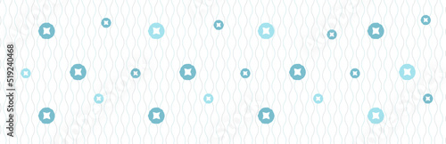 日本の模様の立涌と朝顔の背景グラフィック素材