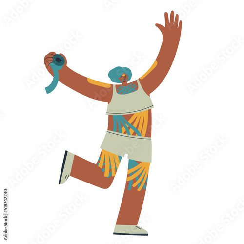 Esthetic taping. Young woman with colorful tapes on face and body. Kinesiology therapy treatment. Face aesthetic taping. Lifting skin concept. Kinesio stripes. Aesthetic taping Beauty-Taping. 