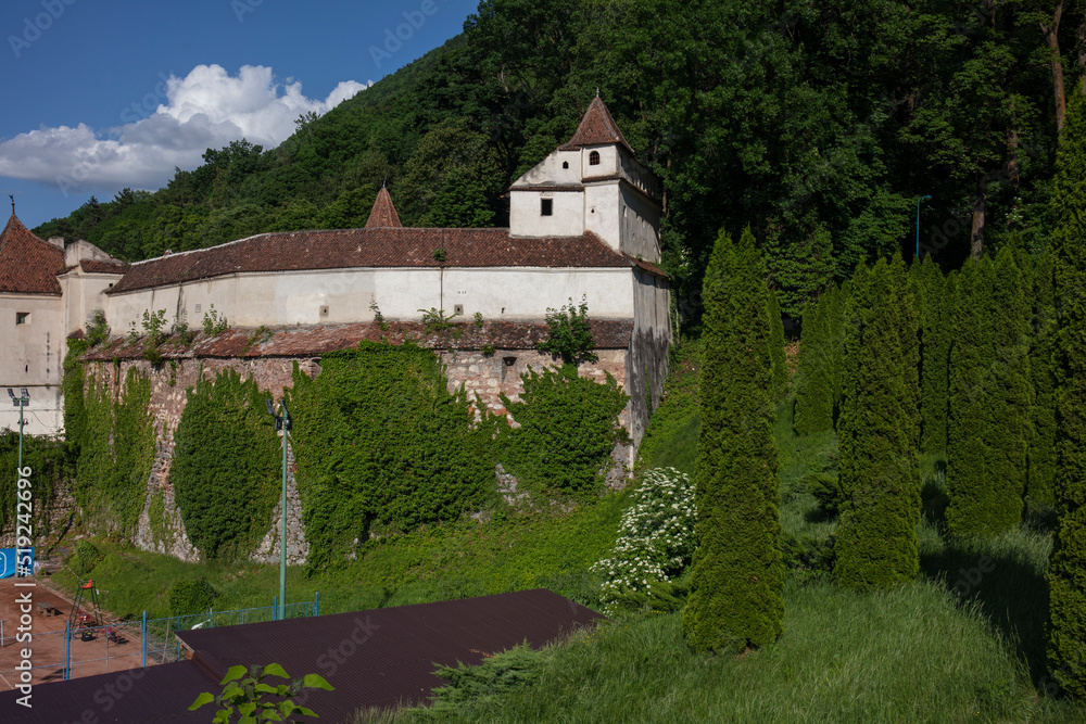 Weavers' Bastion in Brasov Romania