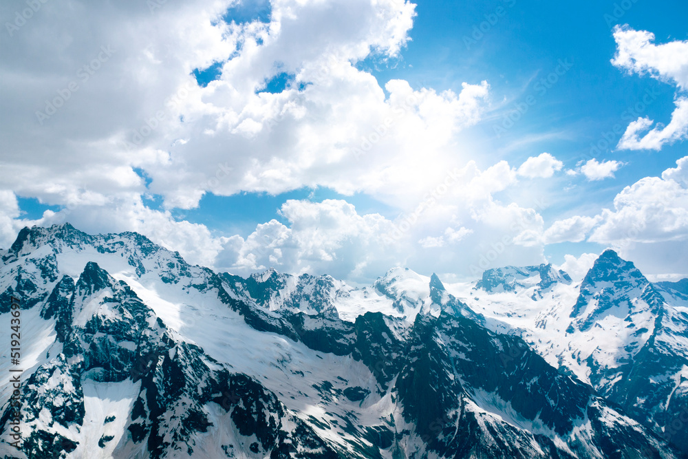 Snowy mountains