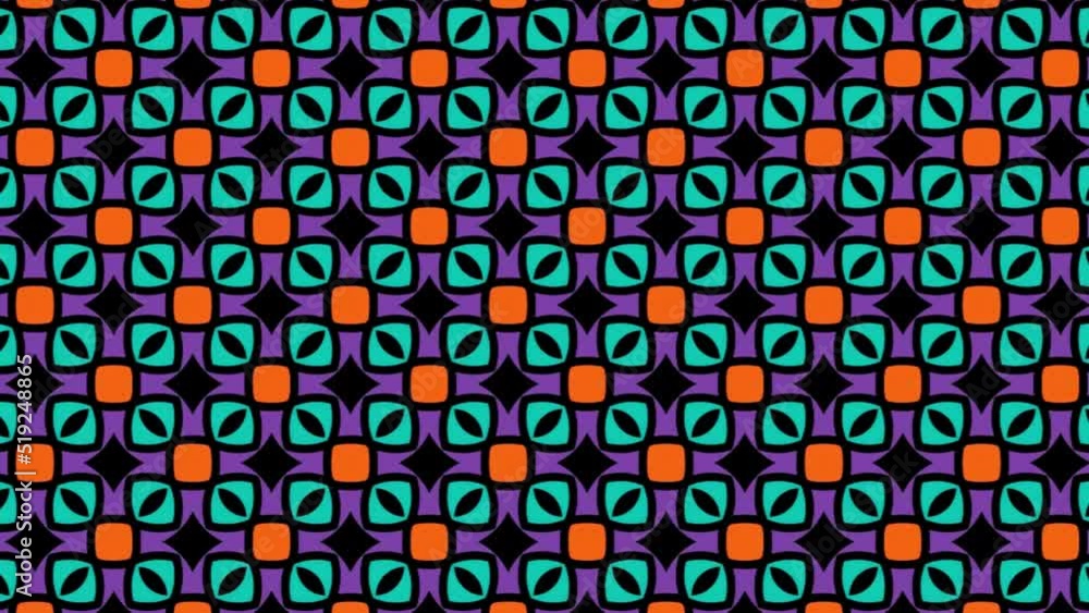 Abstract background animation multicolored trend seamless tile pattern. Abstract background animation multicolored trend seamless tile pattern.