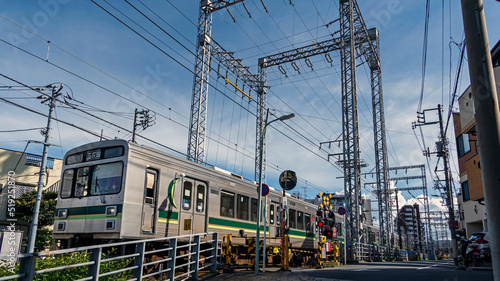 池上線の電車