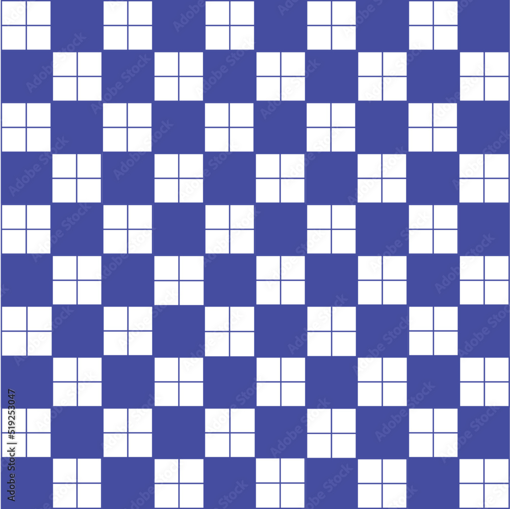 Abstract Vector Seamless blue plaid Checkered Squares Pattern grid Abstract Vector Seamless blue plaid Checkered Squares Pattern grid