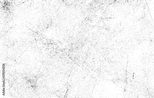 Grunge black and white pattern. Monochrome particles abstract texture. Background of cracks, scuffs, chips, stains, ink spots, lines. Dark design background surface.