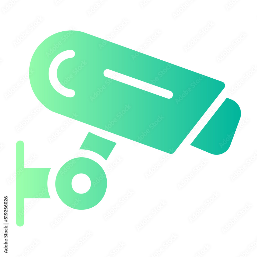 cctv gradient icon cctv gradient icon